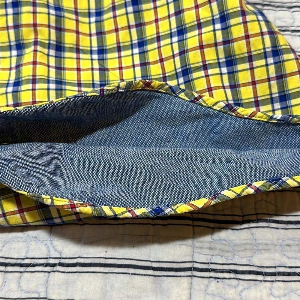 😊Ralph Lauren Men's Multi Color Double Lined Plaid Button-Down Shirt M - Picture 15 of 16